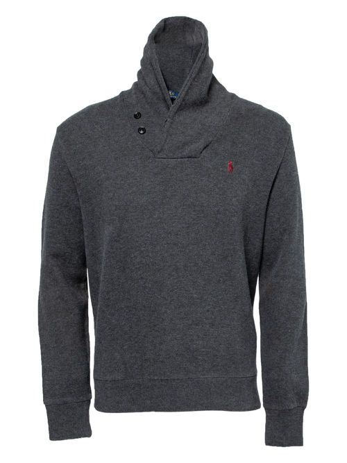 Polo Ralph Lauren Vintage 남성 pre-owned high-collar sweater - Grey 643034