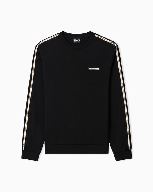 Logo Series cotton-blend interlock sweatshirt
