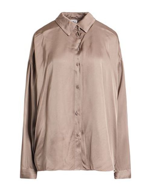 B. yu Woman Shirt Taupe Size L Viscose