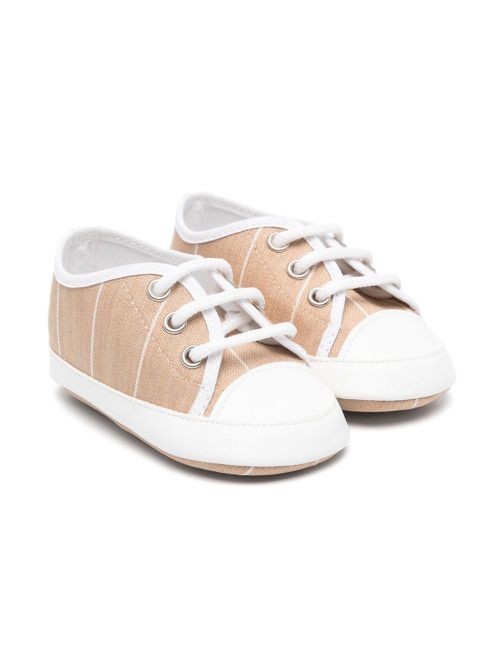 Colorichiari striped pre-walkers - Brown
