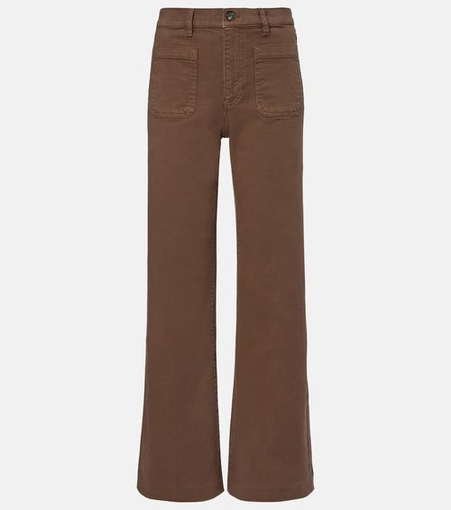 Refined wide-leg jeans
