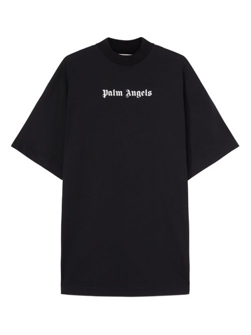 Classic Logo cotton dress - Black