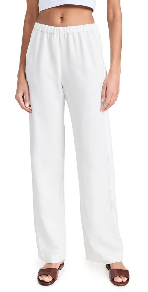 Twill Everywhere Pants Off White