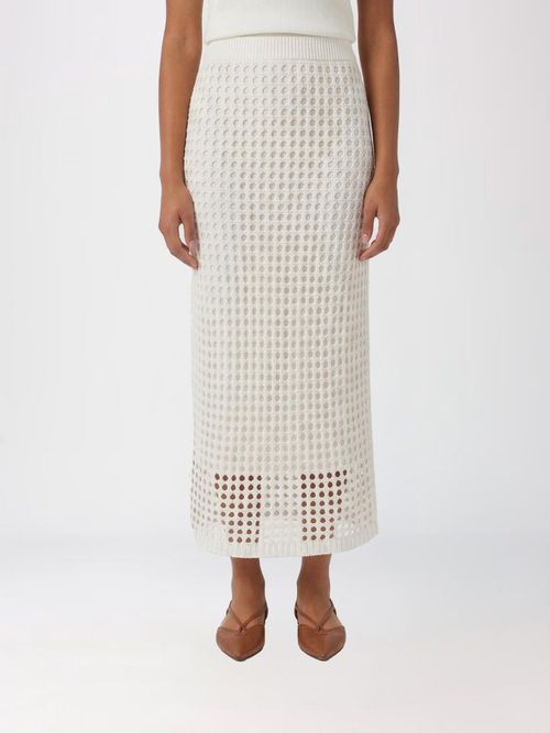 Skirt Woman color White