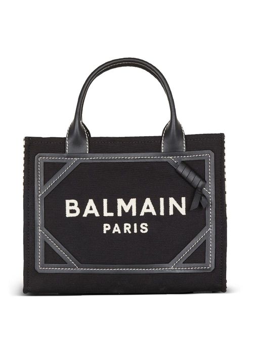 B-Army logo-embroidered tote bag - Black