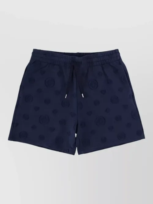 Casablanca - patterned knee length shorts back pocket