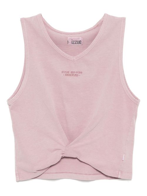 Draped tank top - Pink