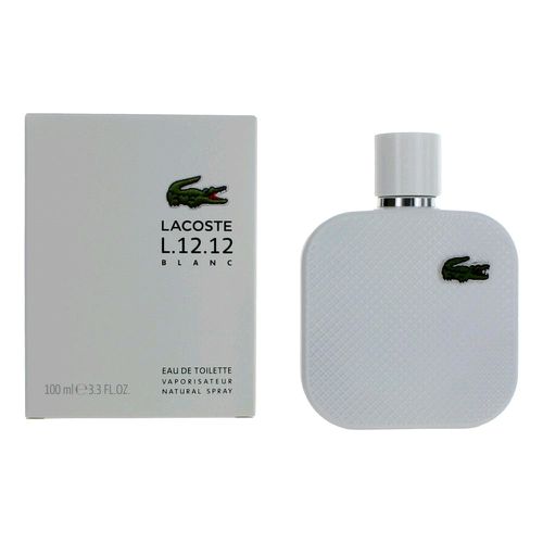 L.12.12 White Blanc by , 3.3 oz Eau De Toilette Spray for Men