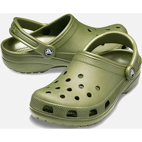 Crocs Unisex Classic Clog Army Green - Size: 5/5.5/6/7/6.5/6