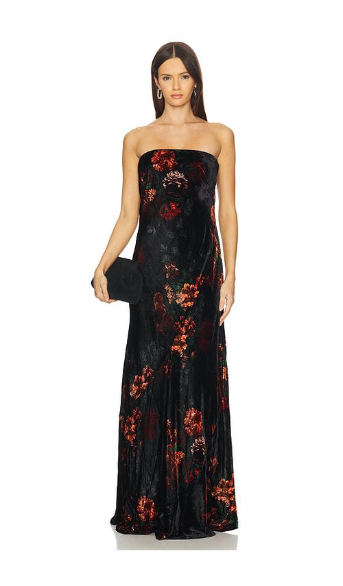 Cara Cara Sierra Dress in Eternal Flora Black. 8 also , 00