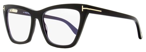 TF5971-B Magnetic Clip-On Cat-Eye Eyeglasses — Black