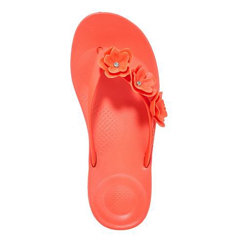 IQushion Flower Flip Flops