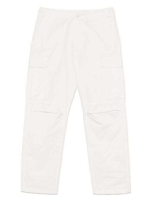 MM6 Maison Margiela cotton cargo pants - White