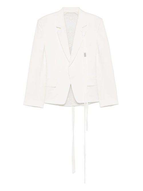 Ann Demeulemeester Susa blazer - White