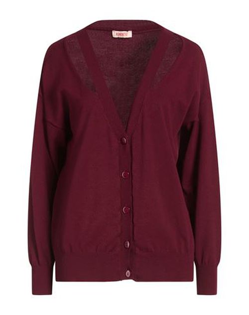 Woman Cardigan Burgundy Size ONESIZE Viscose, Polyester