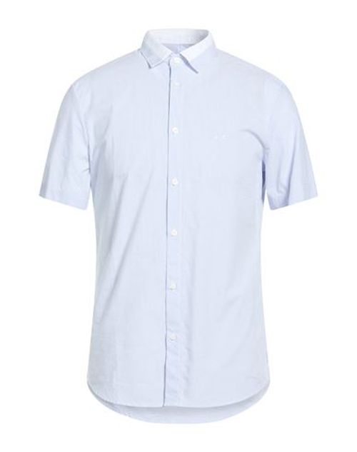 Man Shirt Sky blue Size L Cotton