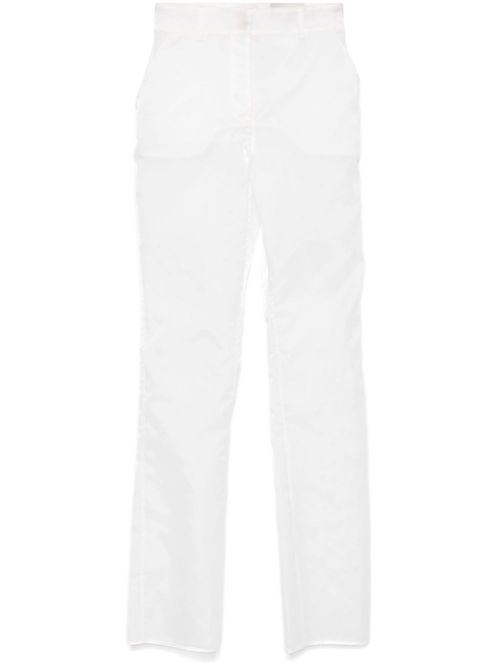 Organza trousers - White