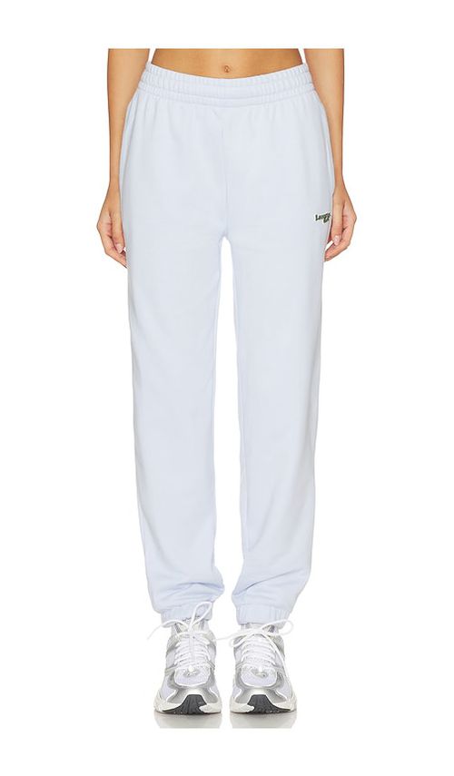 Lacoste Straight Fit Molleton Jogger in Baby Blue. - 34 also , 36