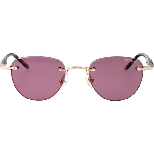 Montblanc Round Sunglasses Mb