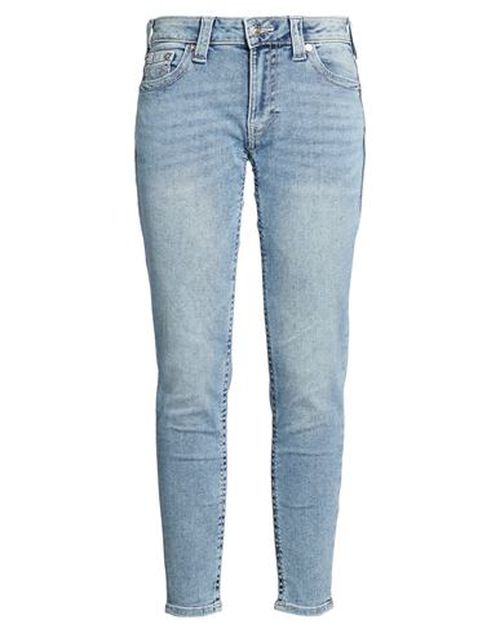 Woman Jeans Blue Size 26 Cotton, Polyester, Elastane