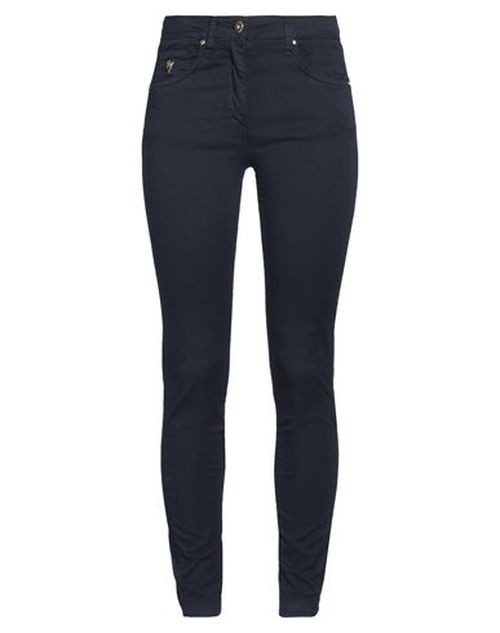 Woman Pants Midnight blue Size 4 Cotton, Elastane