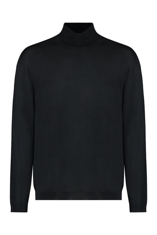 Turtleneck Wool Pullover