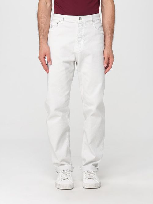 Pants Men color White