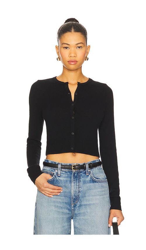 Joe's Jeans Dani Cashmere Cardigan in Black. -  S also in L