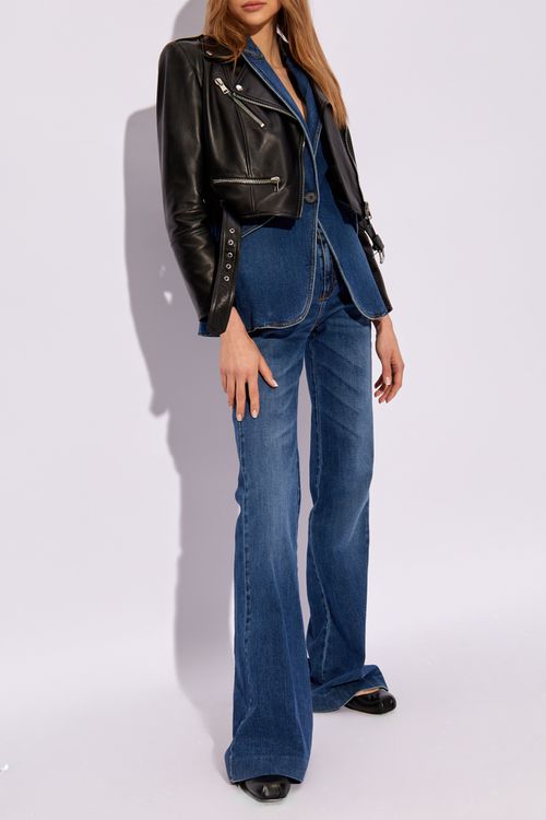Leather Jacket, Women's, Black