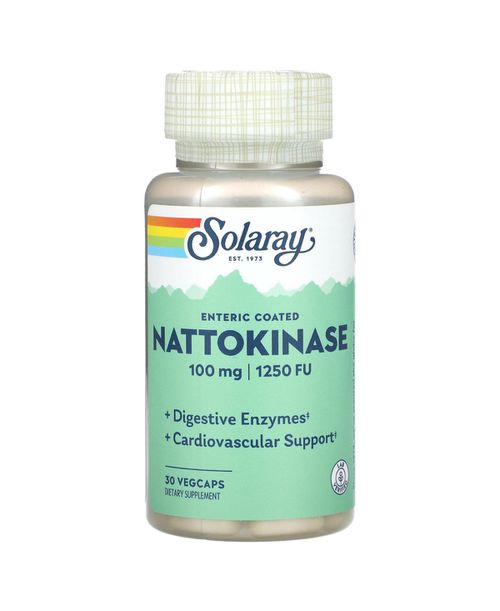 Nattokinase 100 mg 1 250 Fu - 30 VegCaps