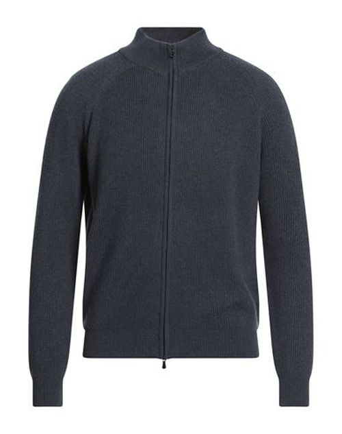 Man Cardigan Navy Size 42 Cashmere
