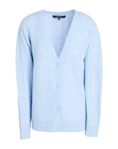 Woman Cardigan Light blue Size 14 Polyester, Acrylic, Wool, Elastane