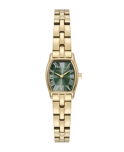 Women's Cambridge Gold-Tone Stainless Steel Bracelet Watch 17.7mm - Green