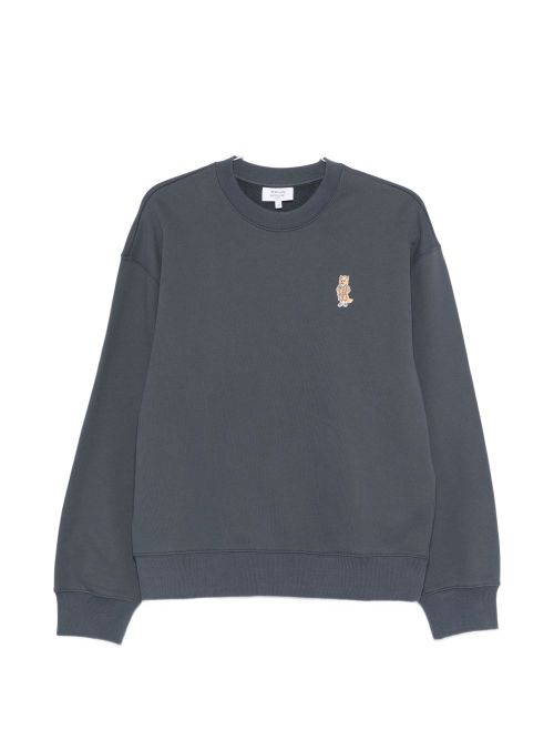 Dressed Fox Sweatshirt — slate blue