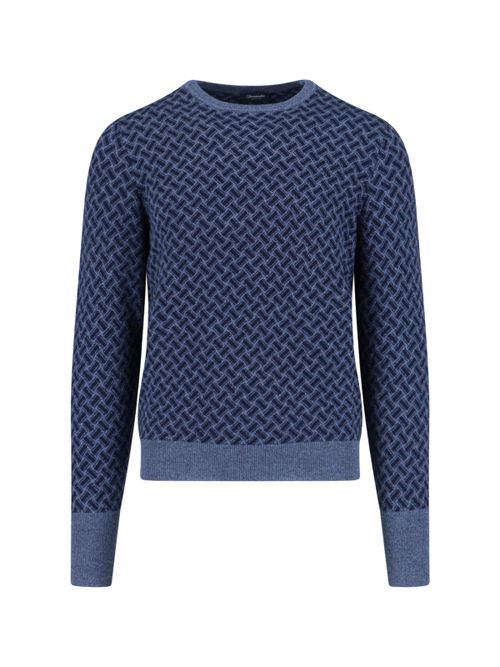 100% Cashmere Crewneck Sweater for Men