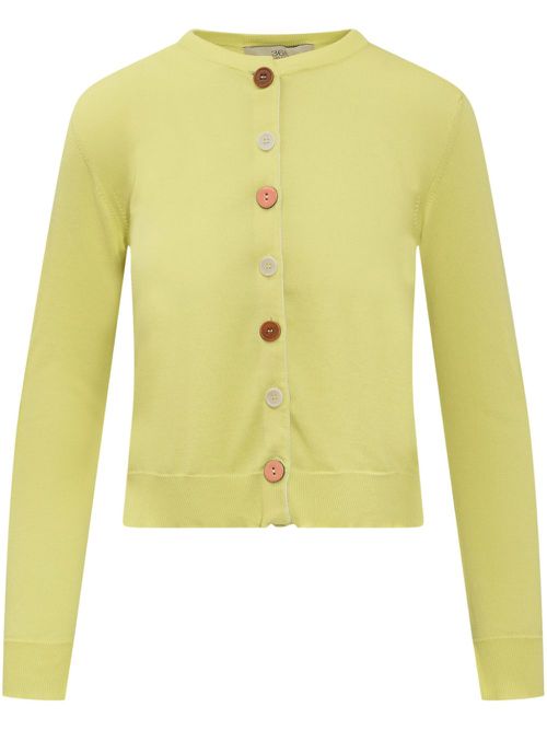 Cotton cardigan - Green