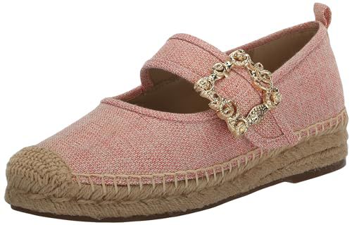 Sam Edelman Women's Maddy Mary Jane Flat Ivory/Natural Lace