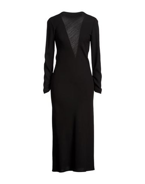 Woman Midi dress Black Size 0 Wool