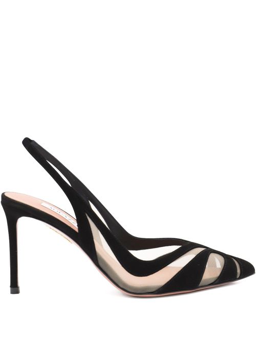 85mm Lune pumps - Black