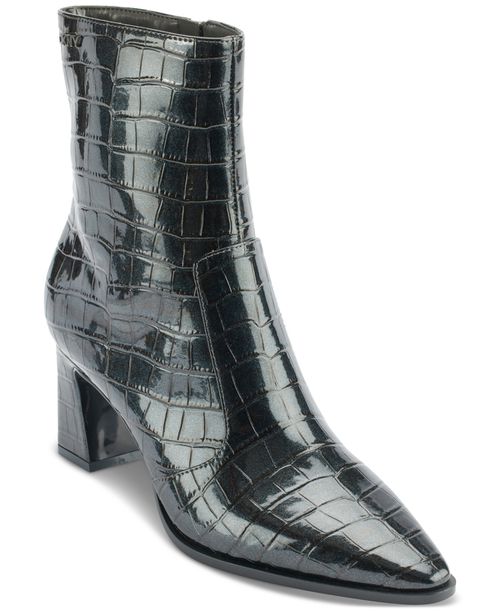 Women's Sunny Pointed-Toe Dress Boots - Grey