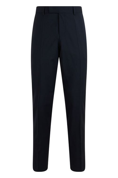 High-Waist Straight-Leg Trousers