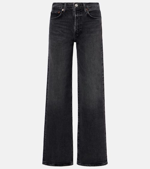 Harper mid-rise straight jeans