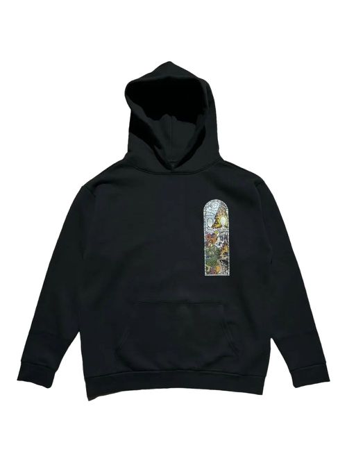 X Scarce Cathedral hoodie - Black