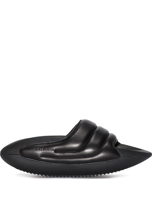 B-It-Puffy quilted slides - Black