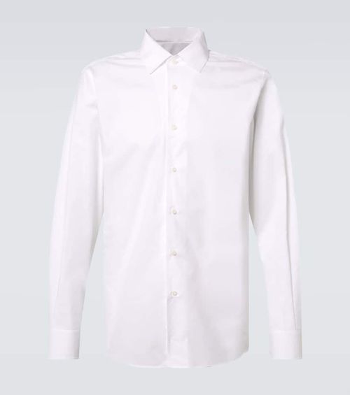 Cotton poplin shirt