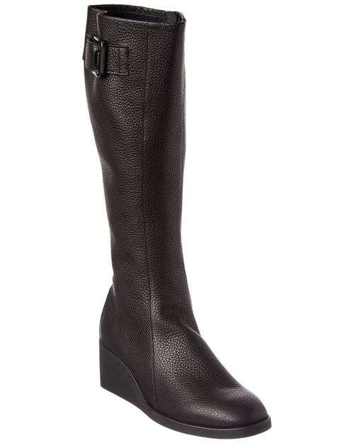 Tilhoo Leather Knee-High Boot