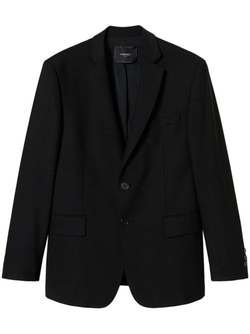 Single-breasted blazer - Black