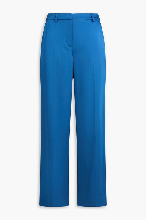 Tavar cady wide-leg pants - Blue - US 2