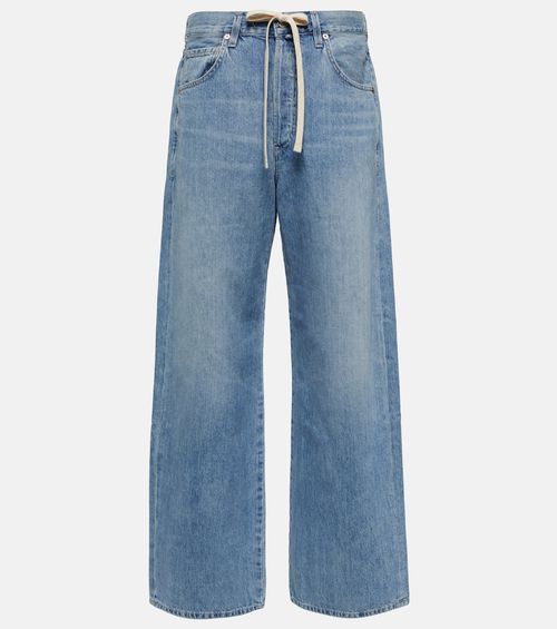 Brynn low-rise wide-leg jeans