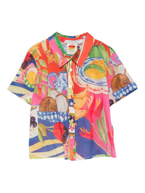 Summer Picnic shirt - Pink